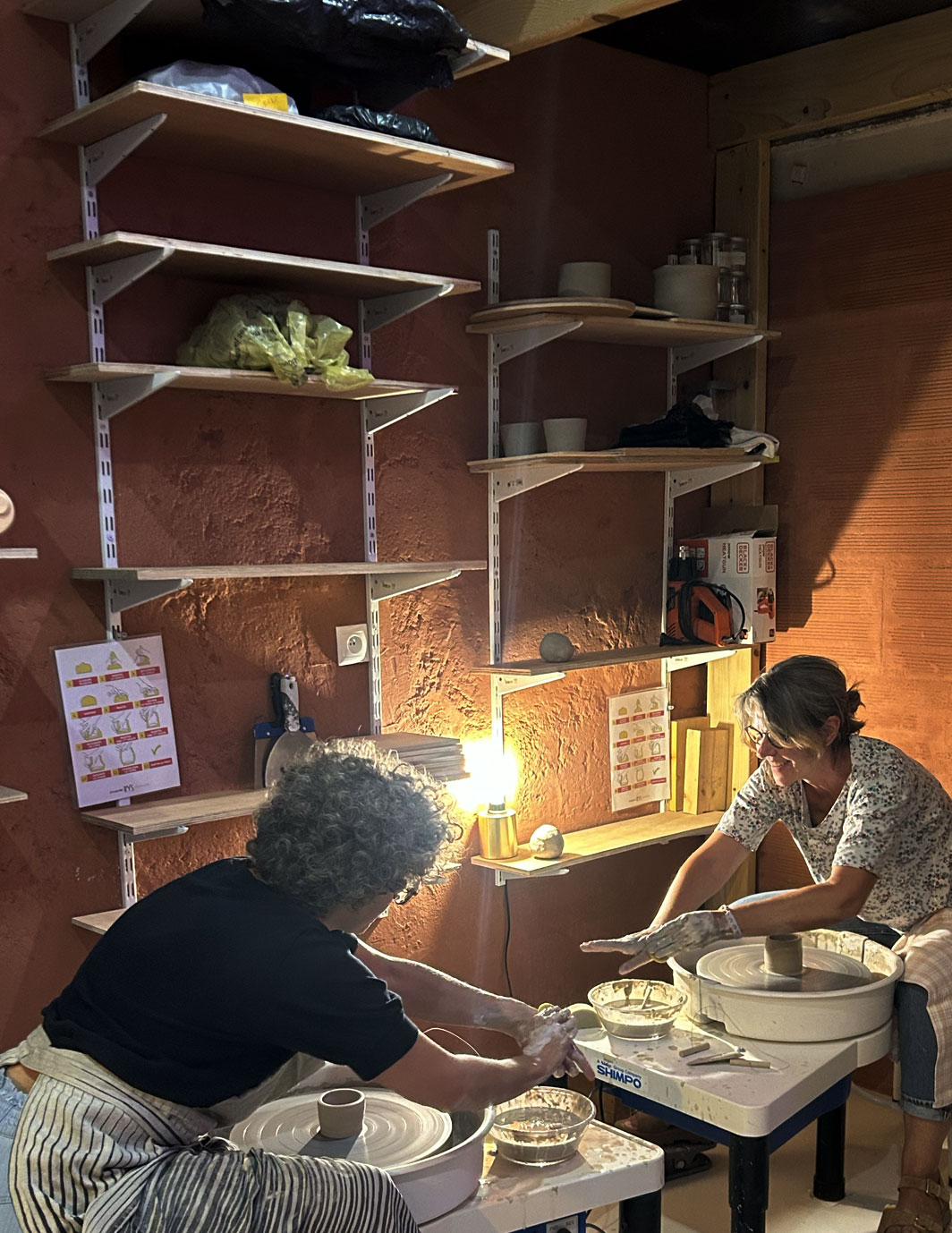 atelier de nuit ceramique